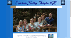 Desktop Screenshot of conscioushealingtherapy.com